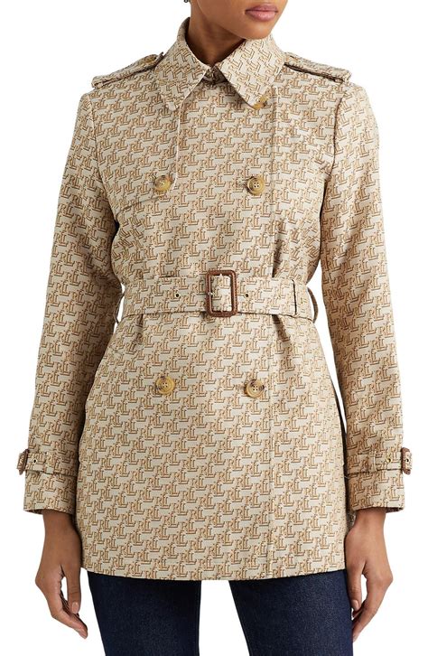 Women's Monogram Belted Trench 